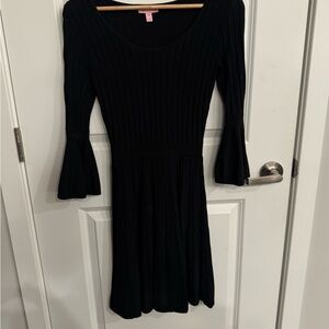 Lilly Pulitzer Black Long Sleeve Dress